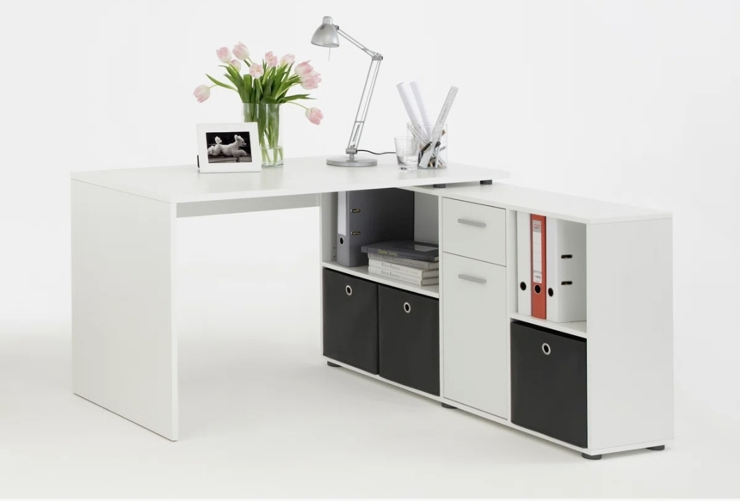 Oak &Aura's L - Shaped Office Desk