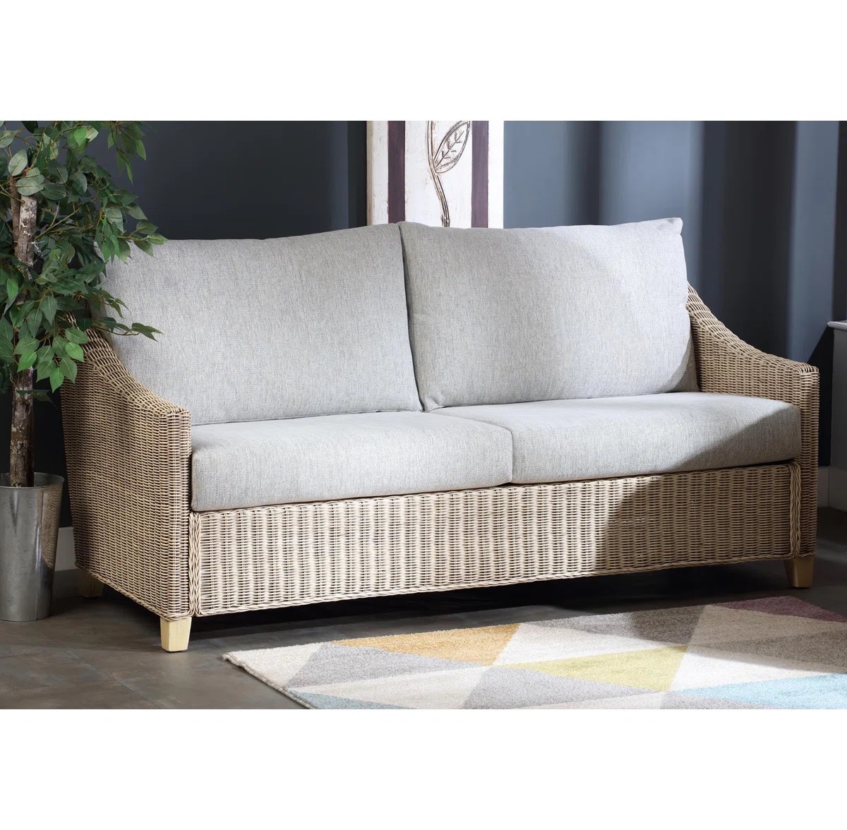 Oak & Aura's 2 Seater Sofa
