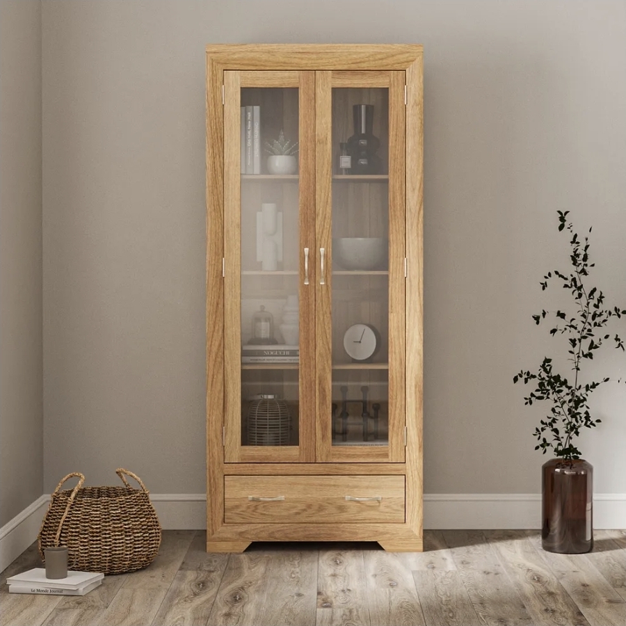 Oak & Aura's Display Cabinet